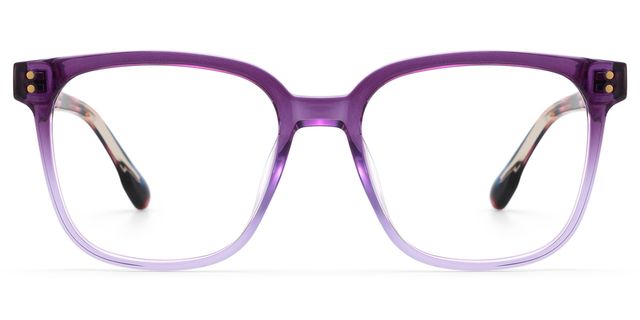 Donnalyn Purple Square Glasses
