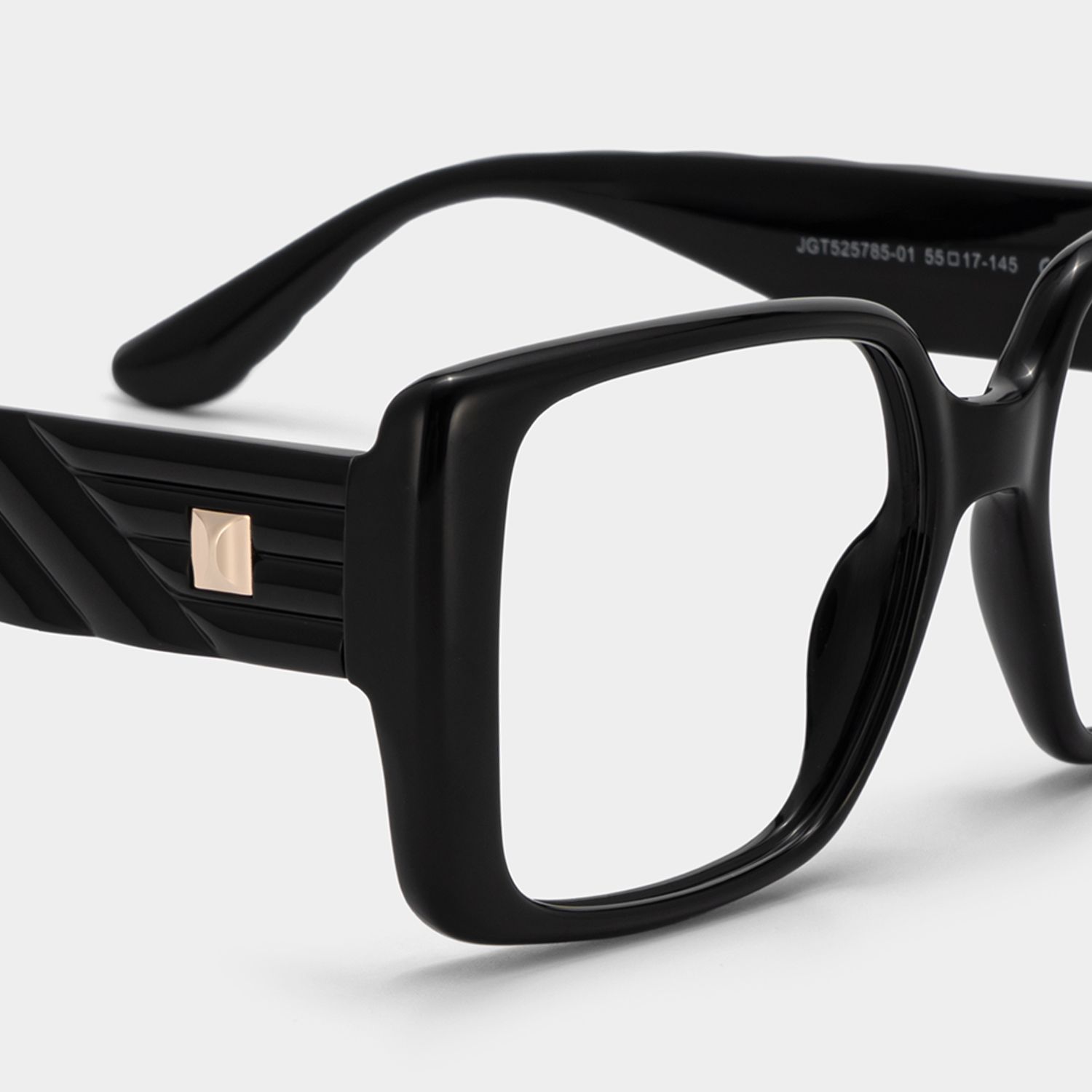 Maya Black Square Frame Glasses for Women | ZEELOOL4