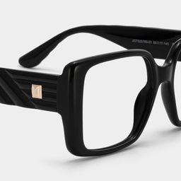 Maya Black Square Glasses4