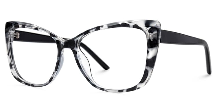 Farris Square Black Tortoise Glasses