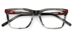 Denver Rectangle Gray Glasses2