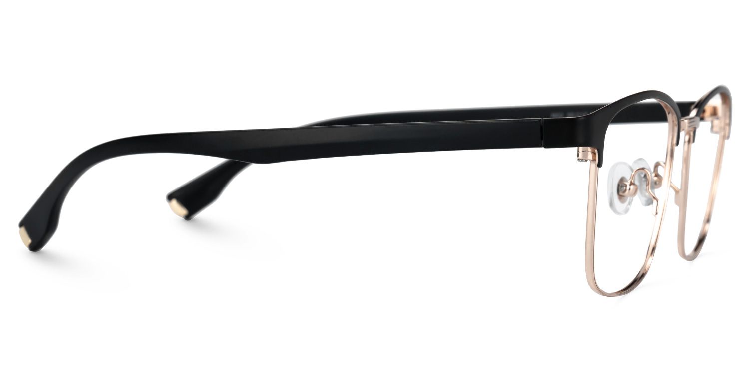 Metal Keychell Eyeglasses, Keychell Browline Glasses -Zeelool Glasses2