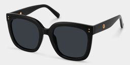 Ebony Square Black Glasses2