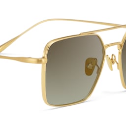 Jensen Aviator Gold Sunglasses4