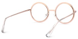 Vevay Round Gold Glasses3