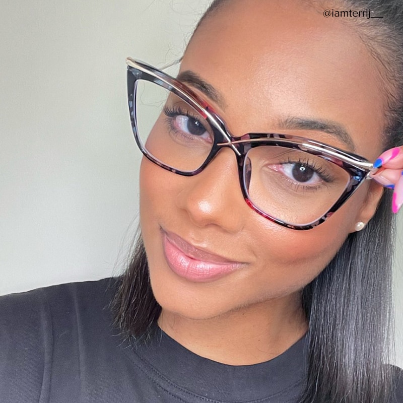 Winston Butterfly Floral Frame Eyeglasses | Zeelool6