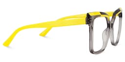 Eboney Square Gray Glasses3