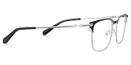 Marshall Rectangle Grey Silver Glasses4