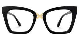 Darlyn Cateye Black Glasses0