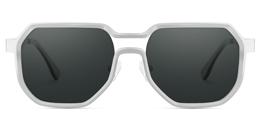 Hype Geometric Silver Glasses