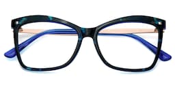 Isaebella Butterfly Blue-Tortoise Glasses1
