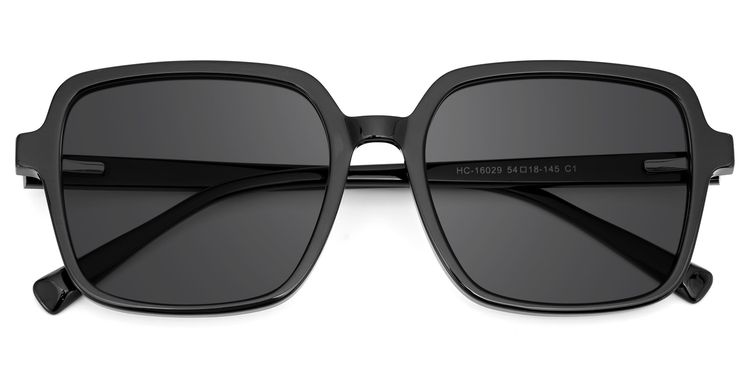 Ember Square Black Glasses