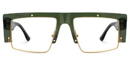 Maldonado Rectangle Black Glasses1