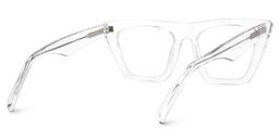 Cecile Cat Eye Clear Glasses3