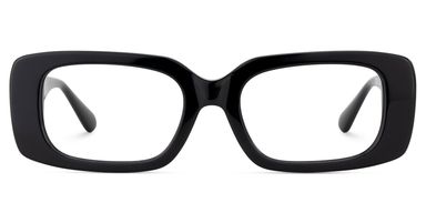 Jonas Rectangle Black Glasses