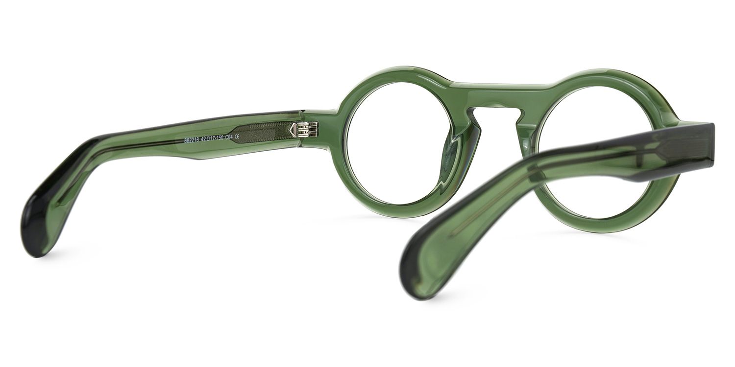 Round Conley Green Glasses for Sale Zeelool Glasses