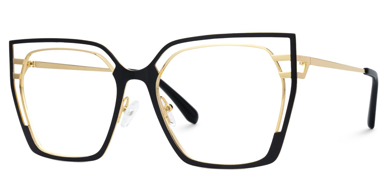 Women's Black Prescription Glasses - Quinn on Sale1