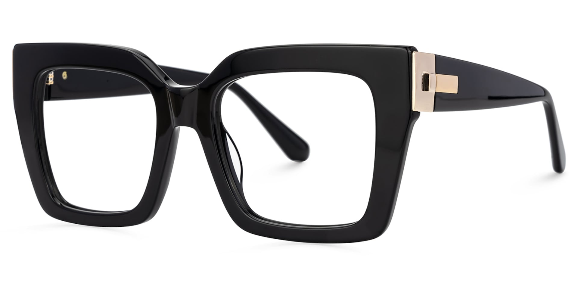 Josiah Black Square Designer Eyeglasses1