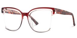 Cadogan Square Red Gray Glasses2