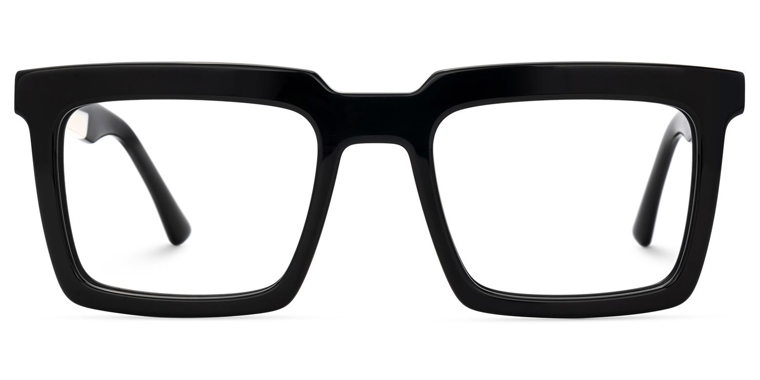 Leblanc Square Black Fashion Glasses For Men | Zeelool1