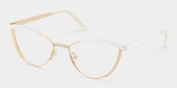 Sydney Cat Eye Gold Glasses2