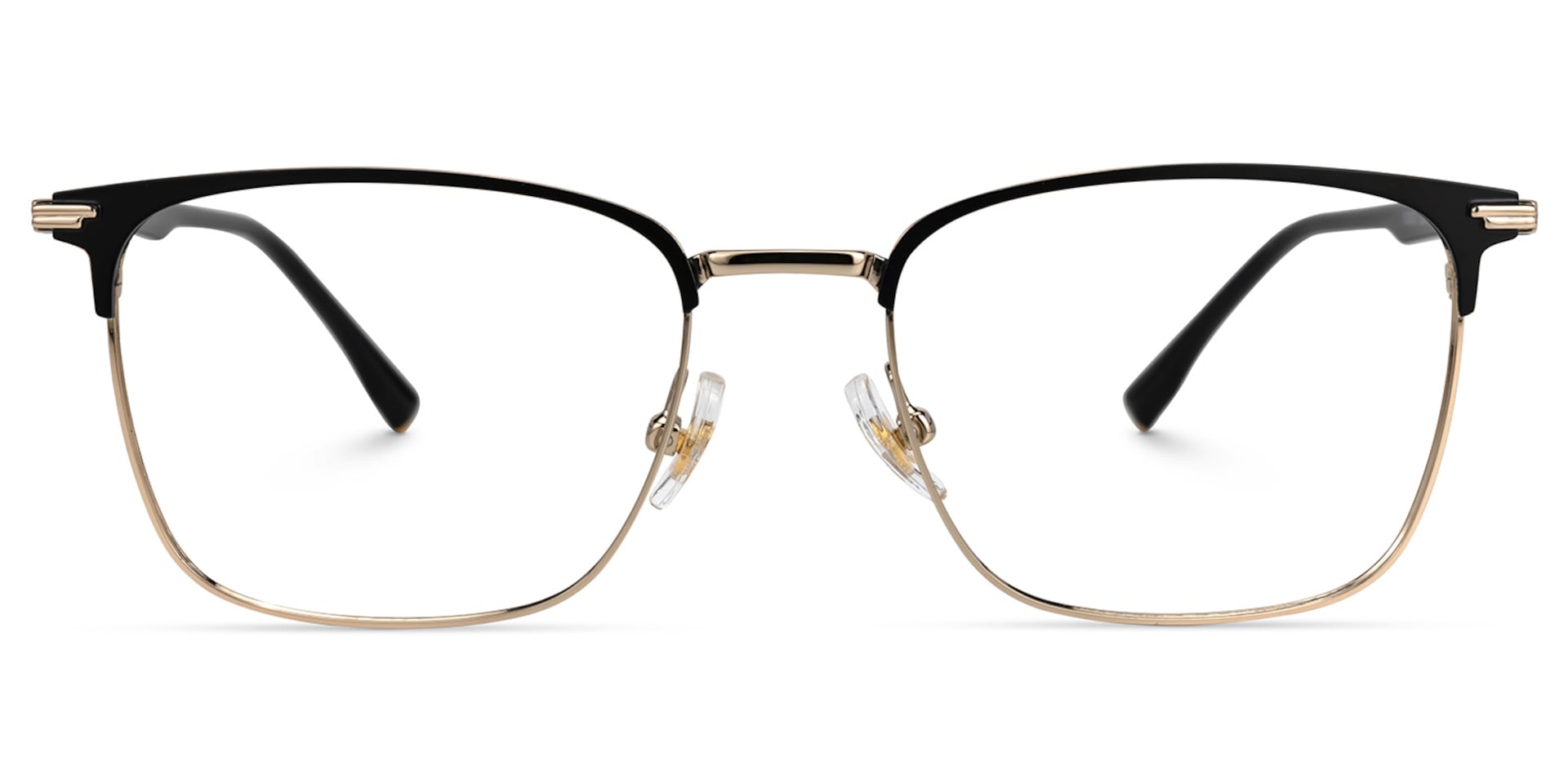 Metal Butler Eyeglasses, Butler Square Glasses -Zeelool Glasses0
