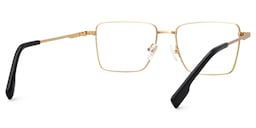 Shareef Square Gold Glasses4