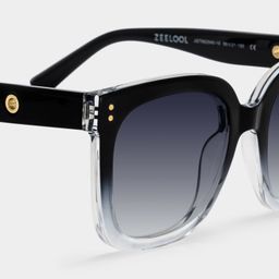 Ebony Square Black Clear Glasses4