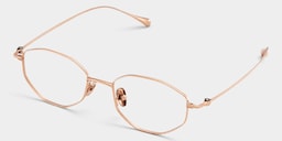 Everett Geometric Gold Glasses6