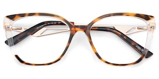 Margret Cateye Tortoise Glasses2
