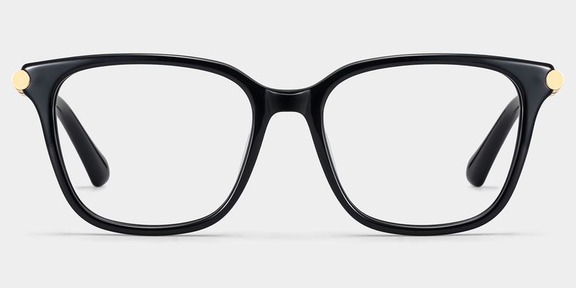 Delilah Square Black Glasses
