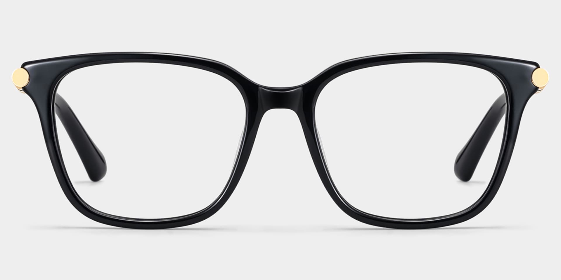 Delilah Square Black Frame Eyeglasses for Women| ZEELOOL5