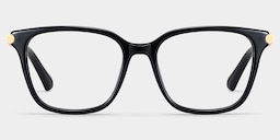 Delilah Square Black Glasses5