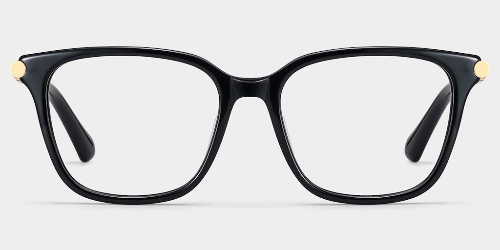 Delilah Square Black Glasses