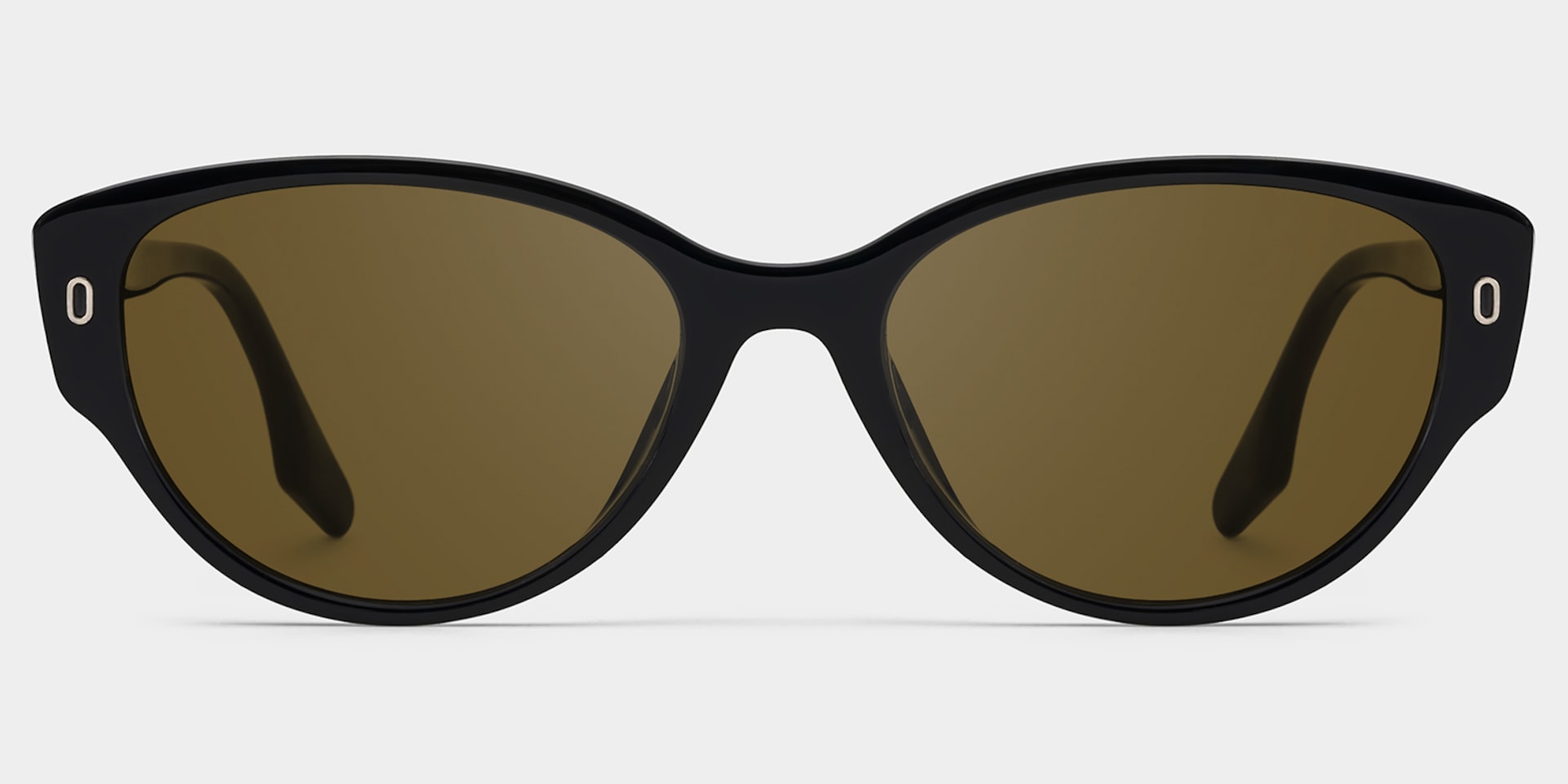 Livia black Frame Polarized Sunglasses with cat-eye Style Online | ZEELOOL1