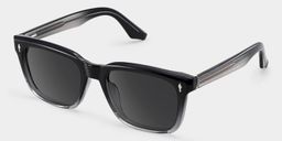 Fletcher Rectangle Black Glasses2