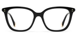 Miles Black Square Glasses3