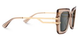 Poutine Square Beige Glasses2