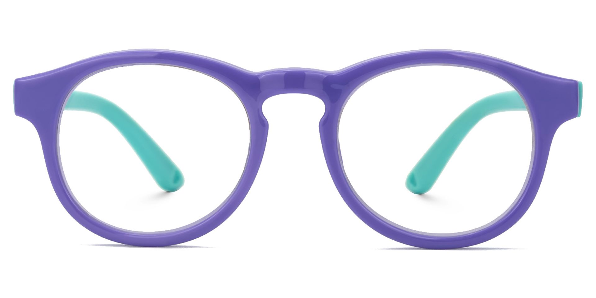 Gilgal Round Purple Frame Eyeglasses for Toddlers0