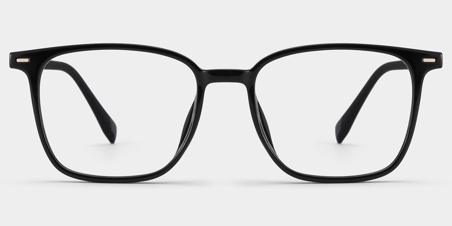 Charles Oversized Black Square Glasses Frames for Women and Men | ZEELOOL1