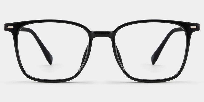 Charles Square Black Glasses