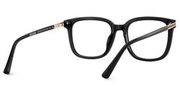 Kenny Square Black Glasses5