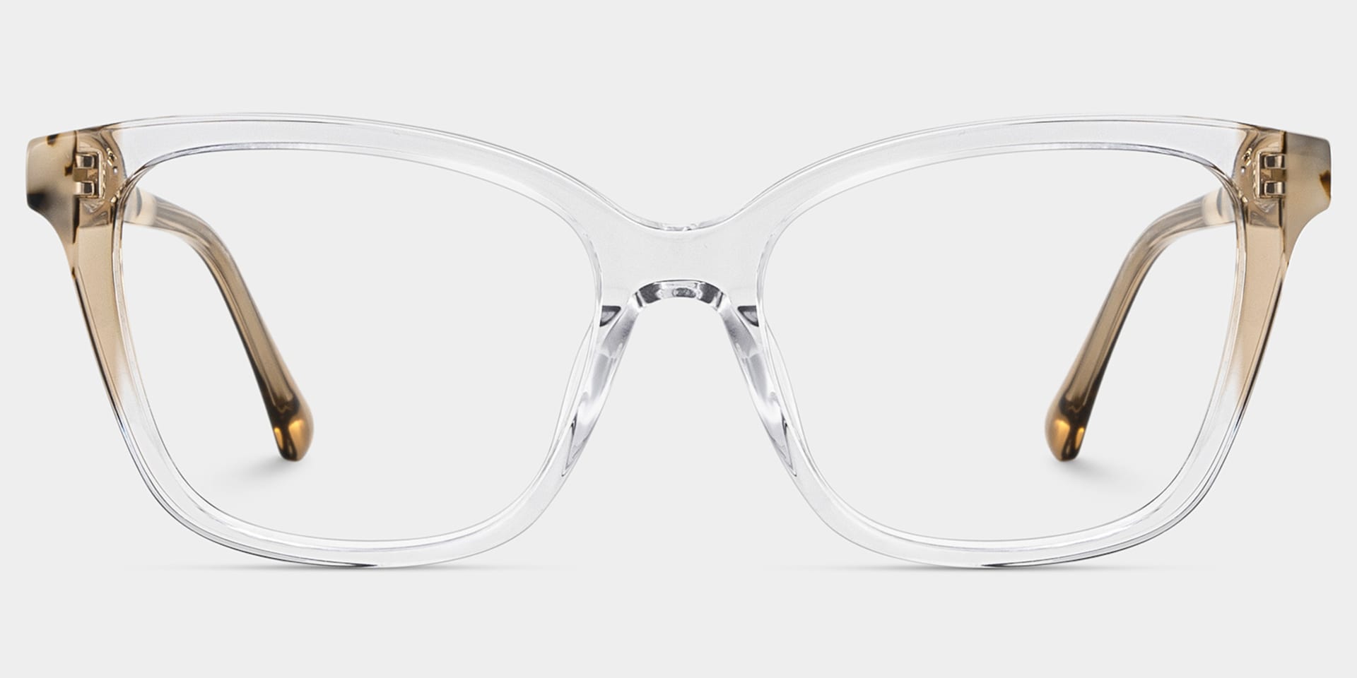 Lena Square Crystal Frame Eyeglasses for Woman| ZEELOOL1