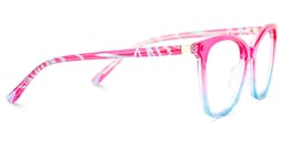 Gage Butterfly Pink Blue Glasses4