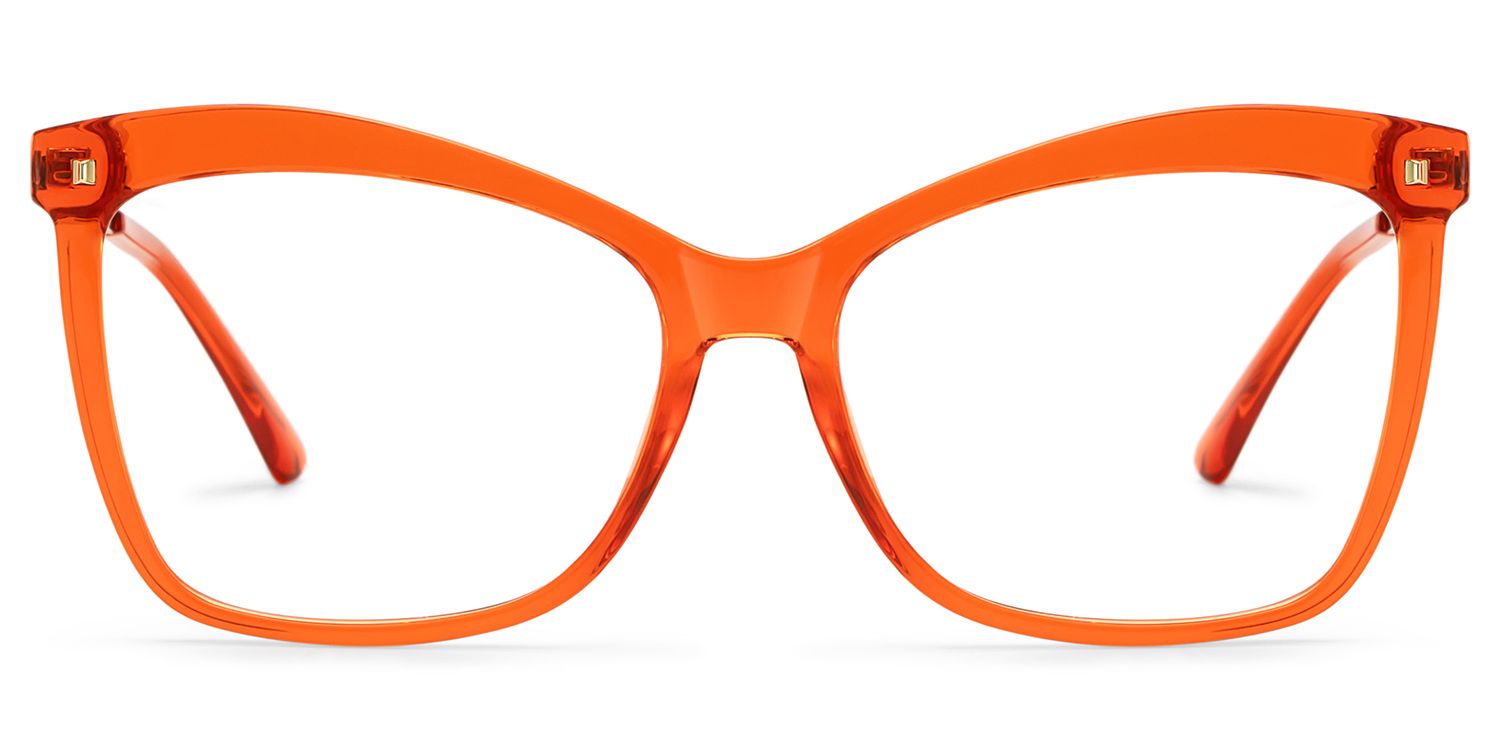 Isaebella Butterfly Orange Eyeglasses and Glasses Frame