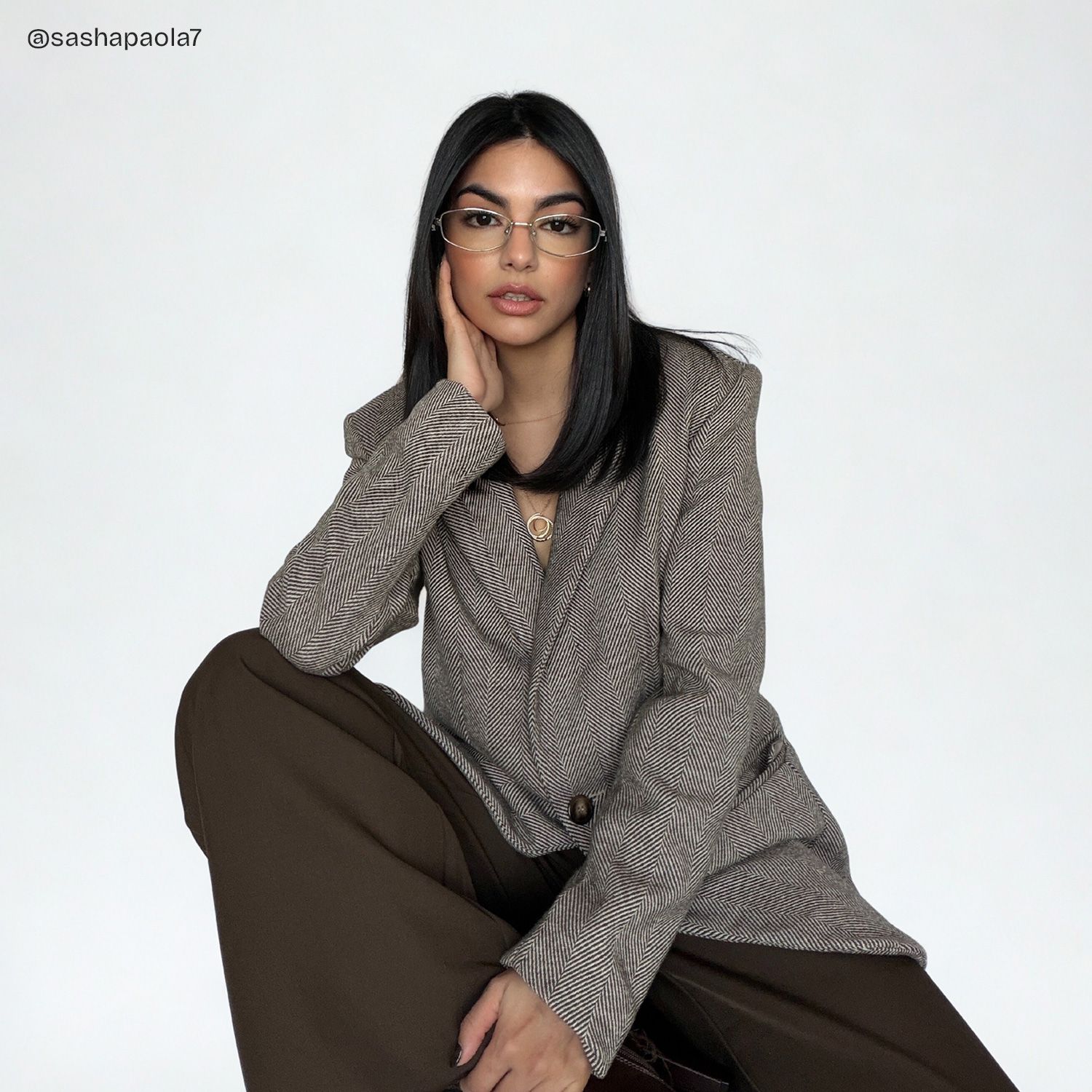 Dakota Warm Brown Tortoise Rectangle Glasses | ZEELOOL7