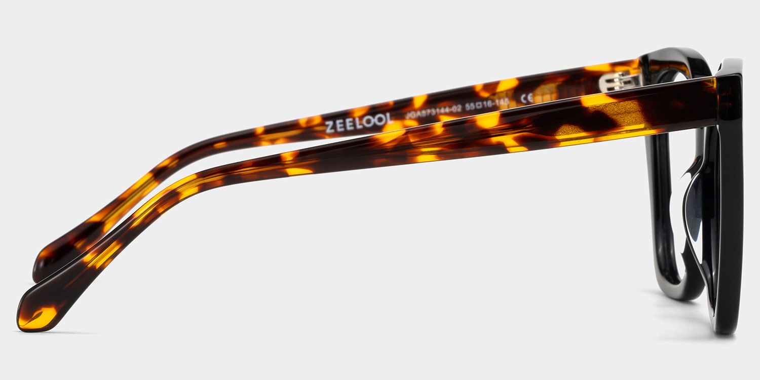 Kira Black Frame Glasses with Butterfly Frame Online | ZEELOOL4