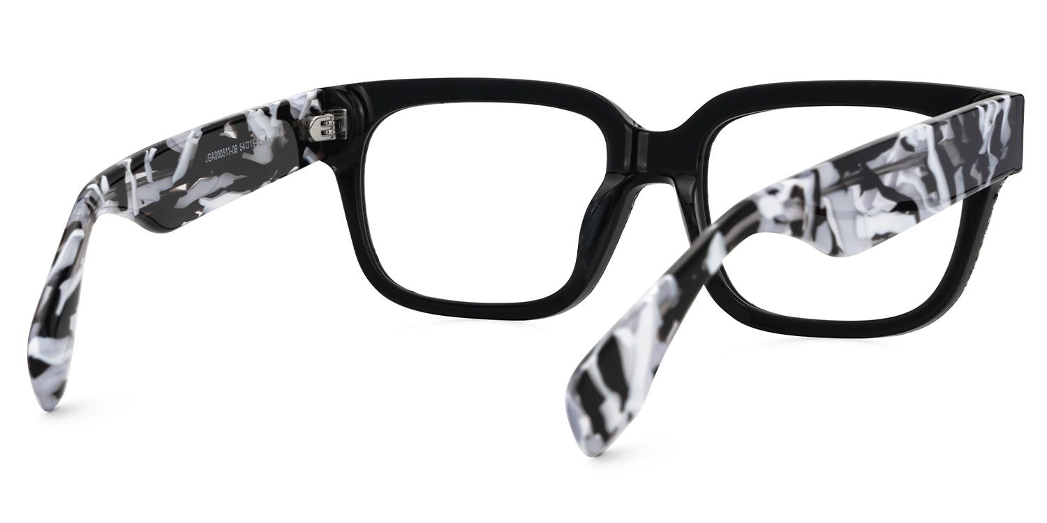 Designer Colin Denim Black Frame Glasses for Men3