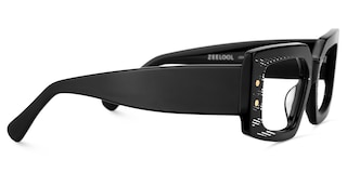 Jonas Rectangle Black Glasses4