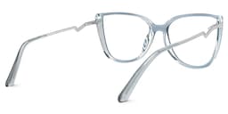 Celisa Cateye Blue Glasses3